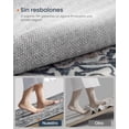 thumbnail image 5 of SONGMICS HOME Alfombra, Alfombra Antideslizante 153 x 214 cm para Dormitorio, Estilo Vintage, Lavable a Máquina, Gris Paloma, 5 of 5