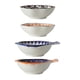 thumbnail image 2 of Sauce Dipping Bowl 4Pcs Bohemian Style Ceramic Dish For Home Use Assorted Color Workmanship Serving Snacks, 2 of 4