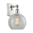 thumbnail image 1 of Innovations Lighting 516-1W Athens Athens 13" Tall Bathroom Sconce - White and Polished, 1 of 1