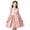 V32-Pink, variant on WhouRiu Girls Summer Sleeveless Dress Elegant Floral Embroidery A Line Pleated Dresses Kids Comfortable Party Gown,8 Years