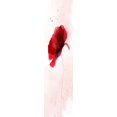 thumbnail image 2 of Roko, Ken 7x14 Gold Ornate Wood Framed with Double Matting Museum Art Print Titled - Rain Shower Poppy 3, 2 of 4