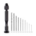 thumbnail image 1 of Mano con joyería - Herramientas rotativas retorcidas de madera para brocas Tallado Herramienta de bricolaje Perno de taladro Abrazadera de taladro de nogal Herramienta de tornillo de metal de plástic TUNC Sencillez, 1 of 5