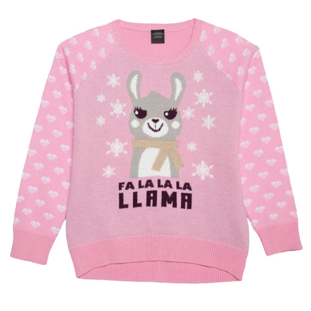 fa la la llama sweater walmart