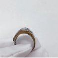 thumbnail image 3 of Forever Jewels 2Ct Round Cut Moissanite Men Solitaire Engagement Ring 14K White Gold Plated, 3 of 3