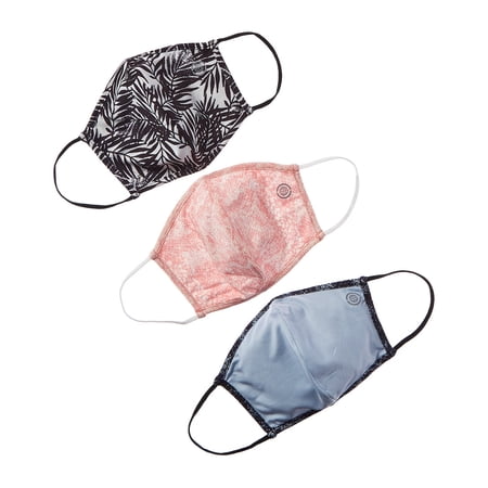 Max Studio Pack of 3 Cloth Face Masks, os