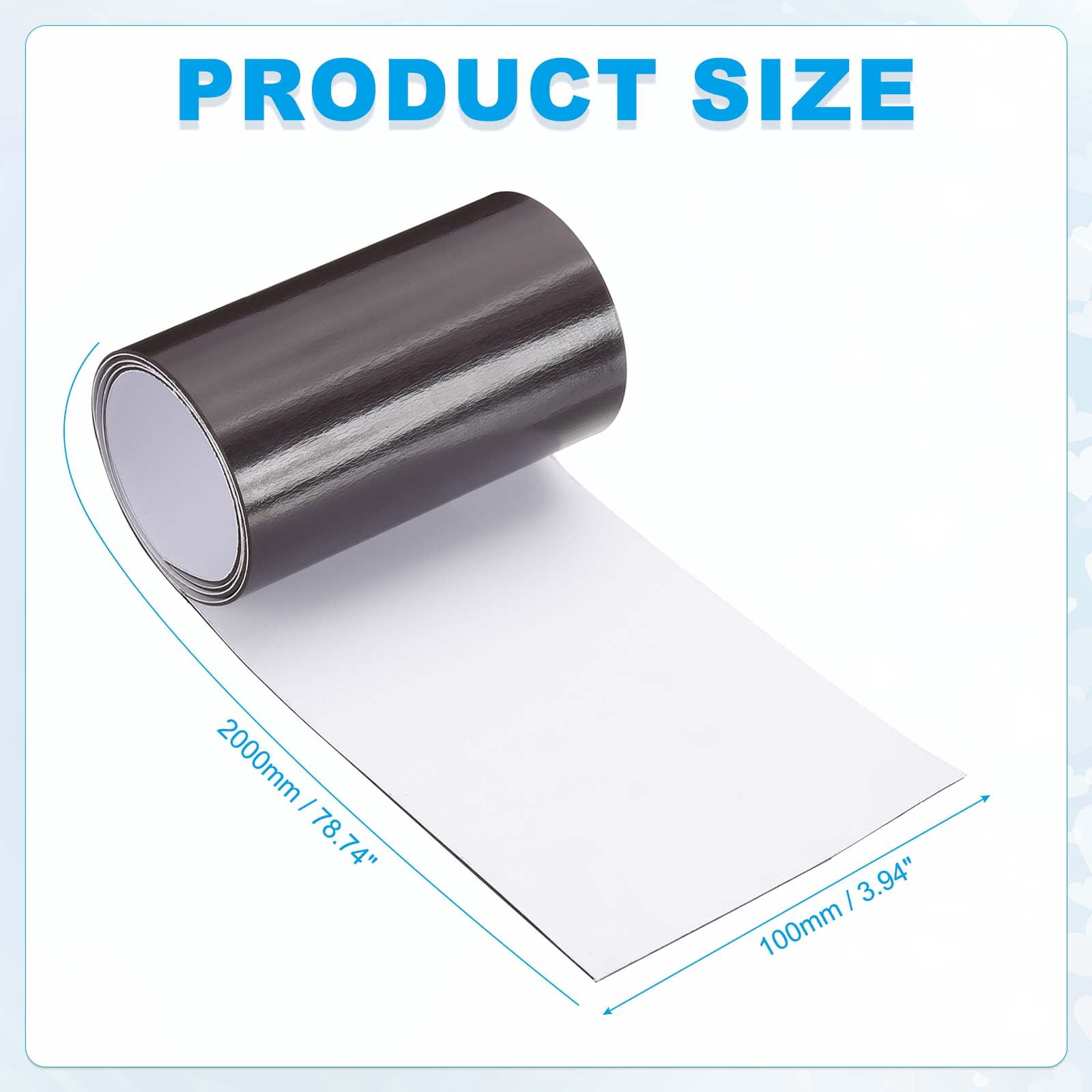 Magnetic Vent Covers, Air Vent Covers Standard Air Register Cap for Wall Floor Ceiling HVAC Fireplace Furnace 79" x 4"