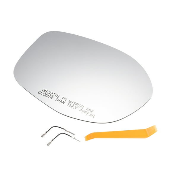 Unique Bargains 1 Pcs Right Side Rearview Mirror Glass Replacement Heated White Glass with Back Fit for Honda Odyssey 14-17