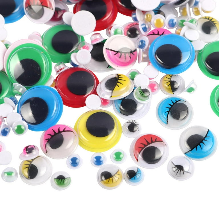Eyes, Craft Colorful Doll Eyes for Crochet Toy and Stuffed Animals, 5mm 400pcs, Size: 37×37×2.5cm