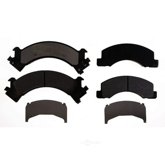 Raybestos PGD546M Professional Grade Semi-Metallic Disc Brake Pad Set Fits select: 1986-1997 ISUZU NPR, 1992-1998 GMC 4000