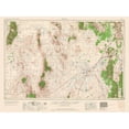 thumbnail image 2 of USGS 24x19 Black Ornate Wood Framed with Double Matting Museum Art Print Titled - Delta Colorado Quad - USGS 1962, 2 of 4