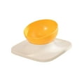 thumbnail image 3 of Tazón de Comida jinwen para Perros y Gatos Tazón para Beber Agua Comedero de Agua Ajustable Amarillo 1 Cuenco, 3 of 8
