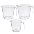 thumbnail image 2 of 3pcs Portable Measuring Cup Milk Coffee Measuring Cup Large Capacity Graduated Cup for Home, 2 of 8
