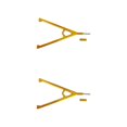 thumbnail image 2 of maskred Rear Trigon Support Bar For AXIAL SCX10 Convenient Rear Trigon Support Bar For AXIAL SCX10 Aluminum Alloy Long-Lasting yellow 2Set, 2 of 6