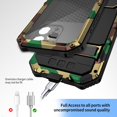 thumbnail image 3 of Funda para teléfono Lunivop iPhone 15 Pro Max, camuflaje de grado militar, 3 of 6