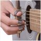 thumbnail image 4 of 9 Puntas de Dedo de Metal + 3 Juego de SeleccióN de Pulgar Puntas de Guitarra para Guitarra Dobro Banjo, Etc., 4 of 4
