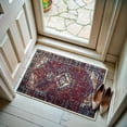 thumbnail image 4 of GLN Rugs Narman - Indoor, Machine Washable Area Rug 2'x3" Turkish Burgundy Home Carpet, 4 of 8