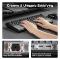 thumbnail image 4 of Teclado EPOMAKER Galaxy100 Lite QMK/VIA 1800 Aluminio Negro, 4 of 8