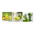 thumbnail image 2 of WRXMIJNHGSA Hangs Under $10 3 Pcs Modern Fruits Lemon Canvas Painting Pictures Kitchen Living Room Decor, 2 of 9