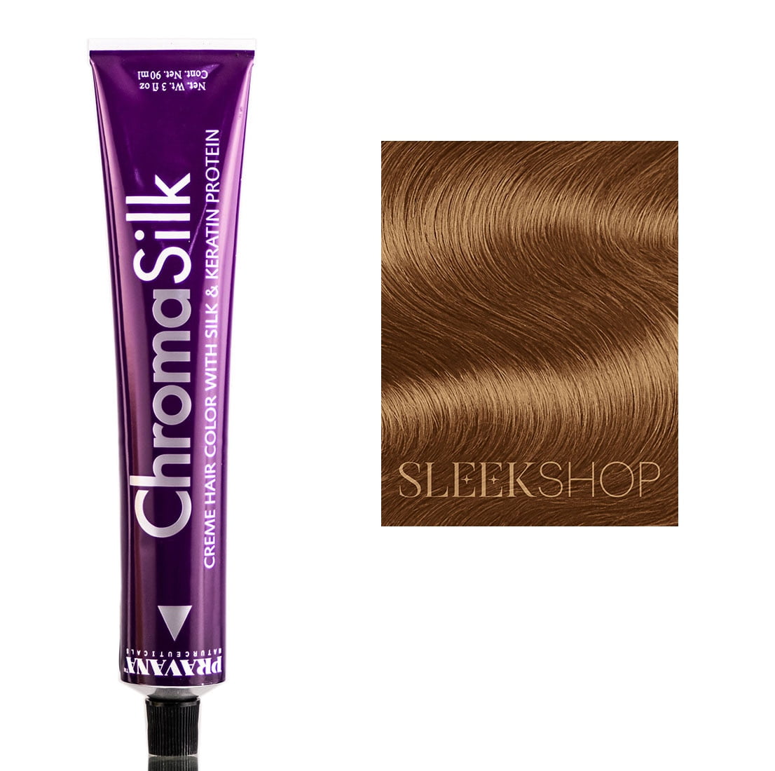Pravana ChromaSilk Permanent Creme Hair Color Dye (8.3 - 8G Light Golden Blonde)