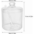 thumbnail image 3 of IMIKEYA Clear Acrylic Sugar Bowl Set with Lid Spoon: Salt Spice Storage Container Seasoning Pot 10oz Condiment Jar for Kitchen Restaurant Bar Cafe, 3 of 8