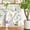 White, variant on Christmas Tablecloth 60×84 Inch Oval, Blue Snow Washable Table Cover for Party Picnic Dinner Decor