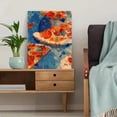 thumbnail image 5 of Abstract Circle Canvas Print Dining Room Hallway Home Wall Art, 5 of 8
