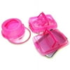 G & S Metal Six Piece Racy Pink Covered Bakers Set