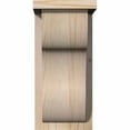 thumbnail image 2 of 7 1/2"W x 8"D x 16"H Carmel Smooth Corbel w/Backplate, Douglas Fir, 2 of 9