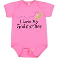 thumbnail image 3 of Inktastic I Love My Godmother Girls Baby Bodysuit, 3 of 5