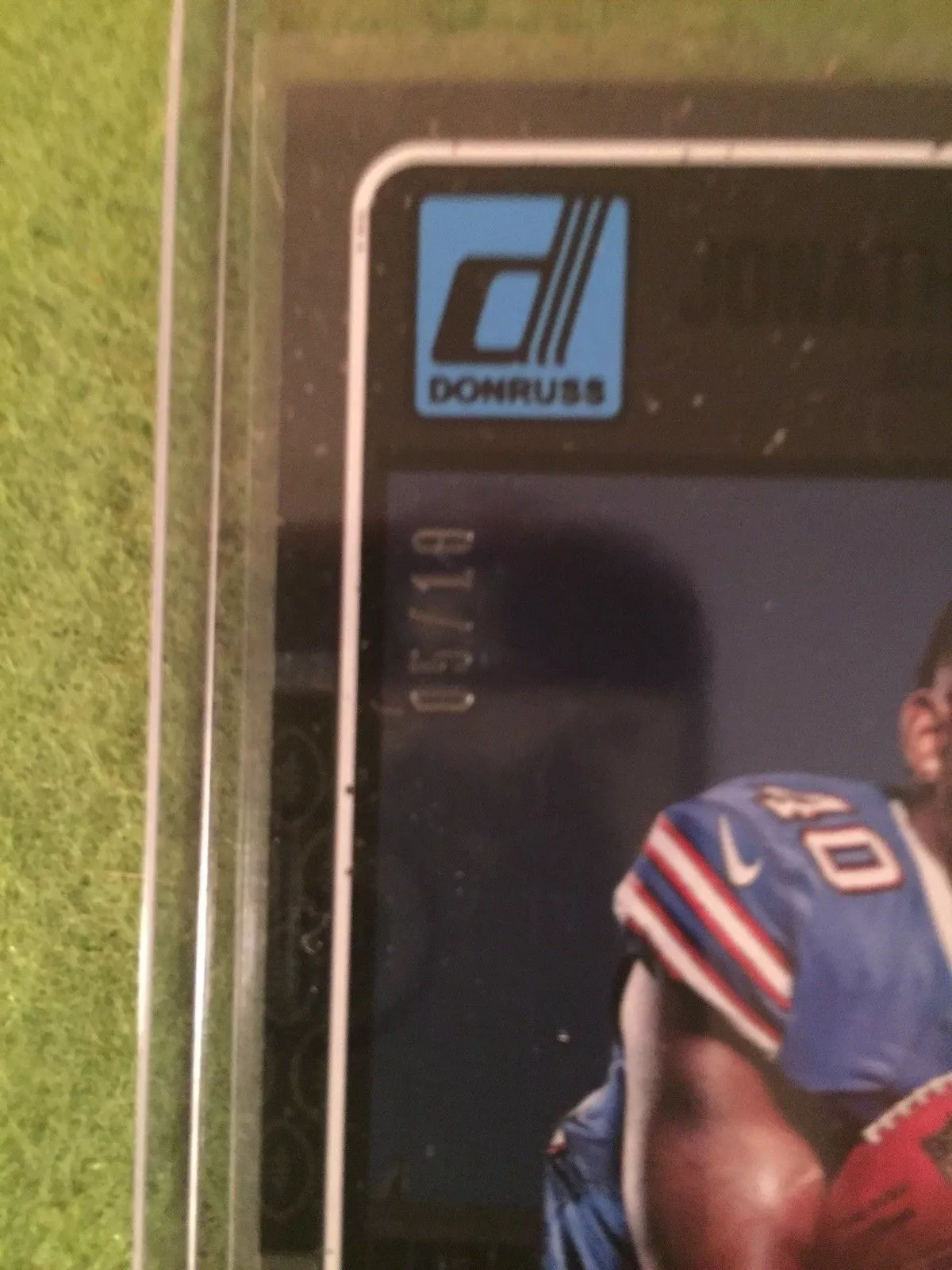 JONATHAN WILLIAMS ROOKIE PRESS PROOF RC BLACK CARD /10 SSP NFL Football RC Bills