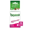 Beano Meltaways, Gas Prevention & Digestive Enzyme Supplement, Strawberry Flavor, 15 Count