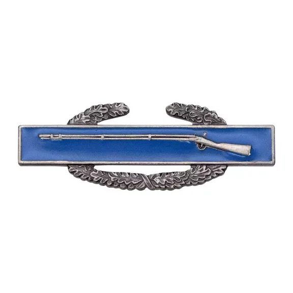 Combat Infantry First Award Army Dress Badge US Genuine Miniature Silver