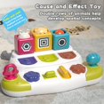 thumbnail image 4 of Juguete desplegable PANITU Baby Montessori: causa y efecto de 1 a 3 años, 4 of 6