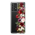 thumbnail image 1 of MUNDAZE Samsung Galaxy A33 Shockproof Clear Hybrid Protective Phone Case Red Summer Watercolor Floral Bouquets Ruby Flowers Cover, 1 of 5