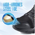 thumbnail image 4 of Steel Toe Boots for Men Women Indestructible Non Slip Comfortable Work Boot Safety Construction Shoes, 4 of 6