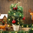 thumbnail image 6 of Dalrosia 16.4FT Christmas Prelit Tinsel Garland with Lights 50 LED Hanging Lighted Christmas Garland Xmas Tinsel Garland for Xmas Tree Home Decor, 6 of 6