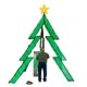 thumbnail image 2 of Árbol de Navidad gigante para exteriores, decoración navideña comercial LED 3D, 3M, 5M, 10M, nueva llegada de alta calidad, 2 of 3