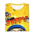thumbnail image 4 of Sml Jeffy Youth Unisex Crewneck Short Sleeve T-Shirt Tees For Boys/Girls/Teen/Kid'S Small, 4 of 9