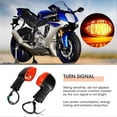 thumbnail image 4 of Lot de 2 clignotants de moto pour YAMAHA R1 (noir et jaune), 4 of 4
