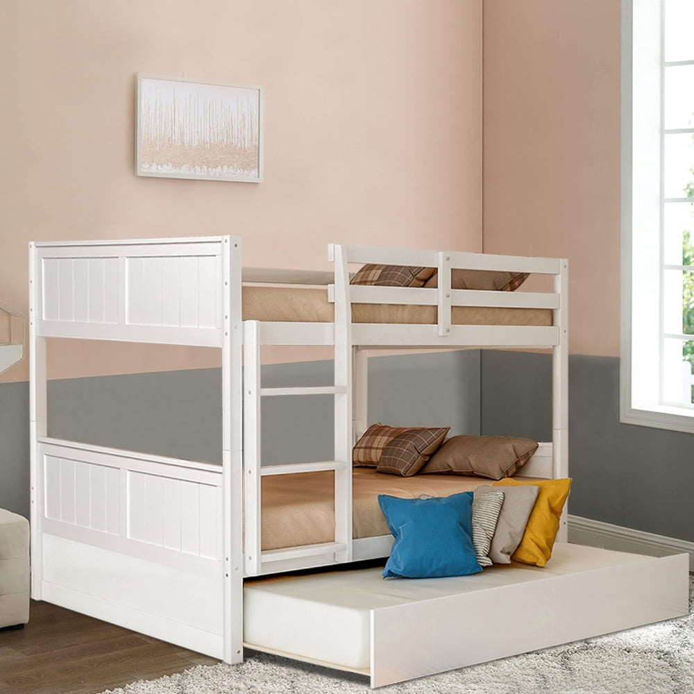 bunk beds with two full size beds