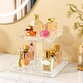 thumbnail image 2 of Organizador de almacenamiento de cosméticos para baño NIUBEE de 2 niveles, acrílico, 2 of 8