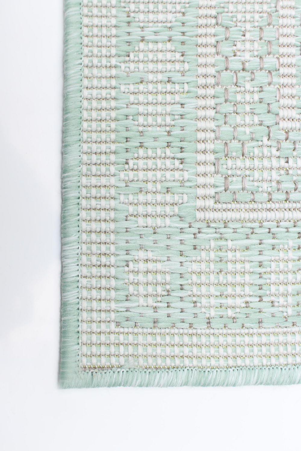 ECARPET Tapis d'Extérieur pour Patio, Terrasse, Jardin, Camping, Imperméable, Collection Veranda Traditional