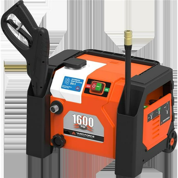 Yard force 1600 psi on sale pressure washer