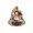 01#B, variant on Bell-Shaped Nativity Ornament, 2D Acrylic Holy Family Hanging Decoration 4 Inch for Christmas Tree, Wreath, Window and Religious Holiday Decor