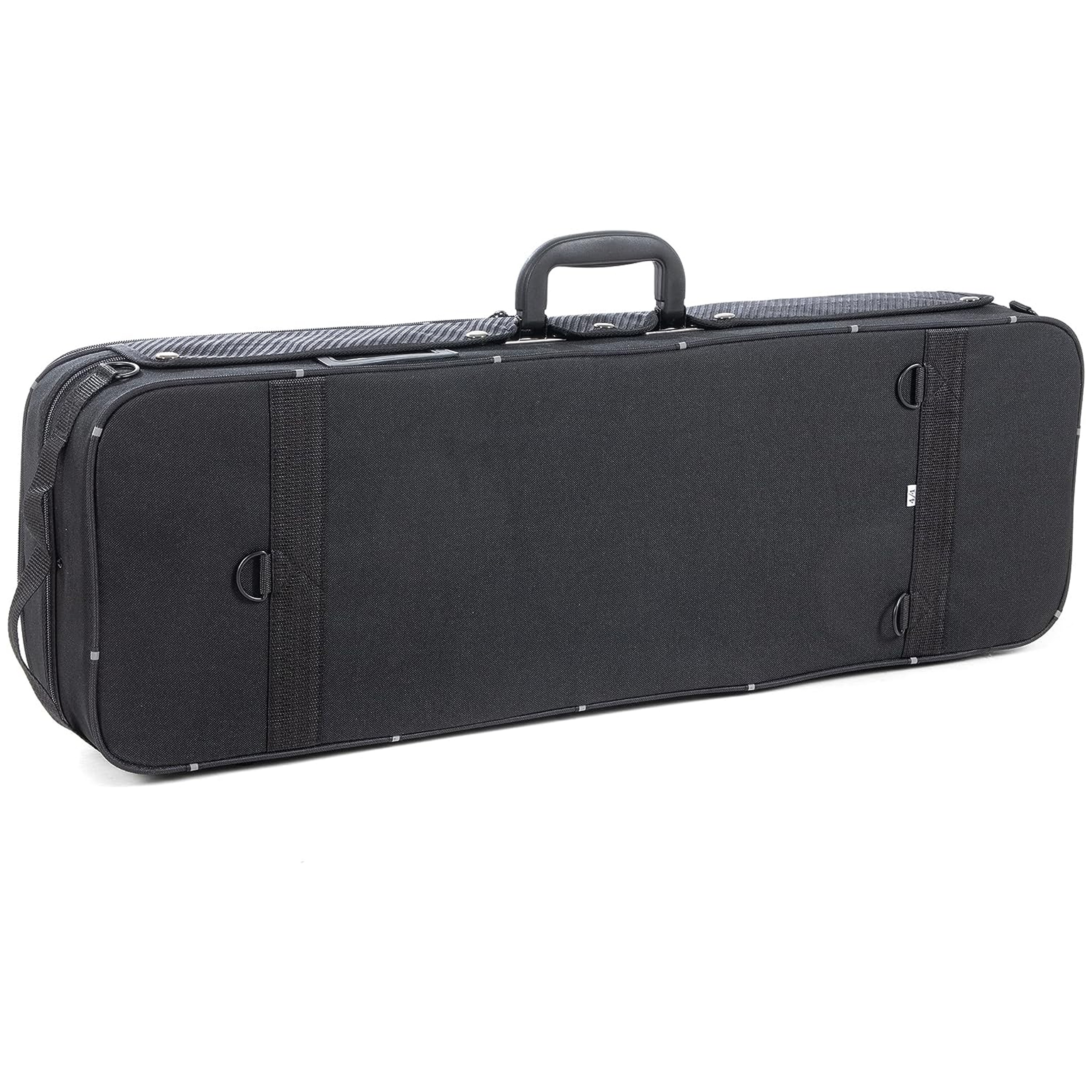 GEWA Aspirante 3/4 Oblong Black Violin Case - Foam Shell & Carbon-Optic Exterior