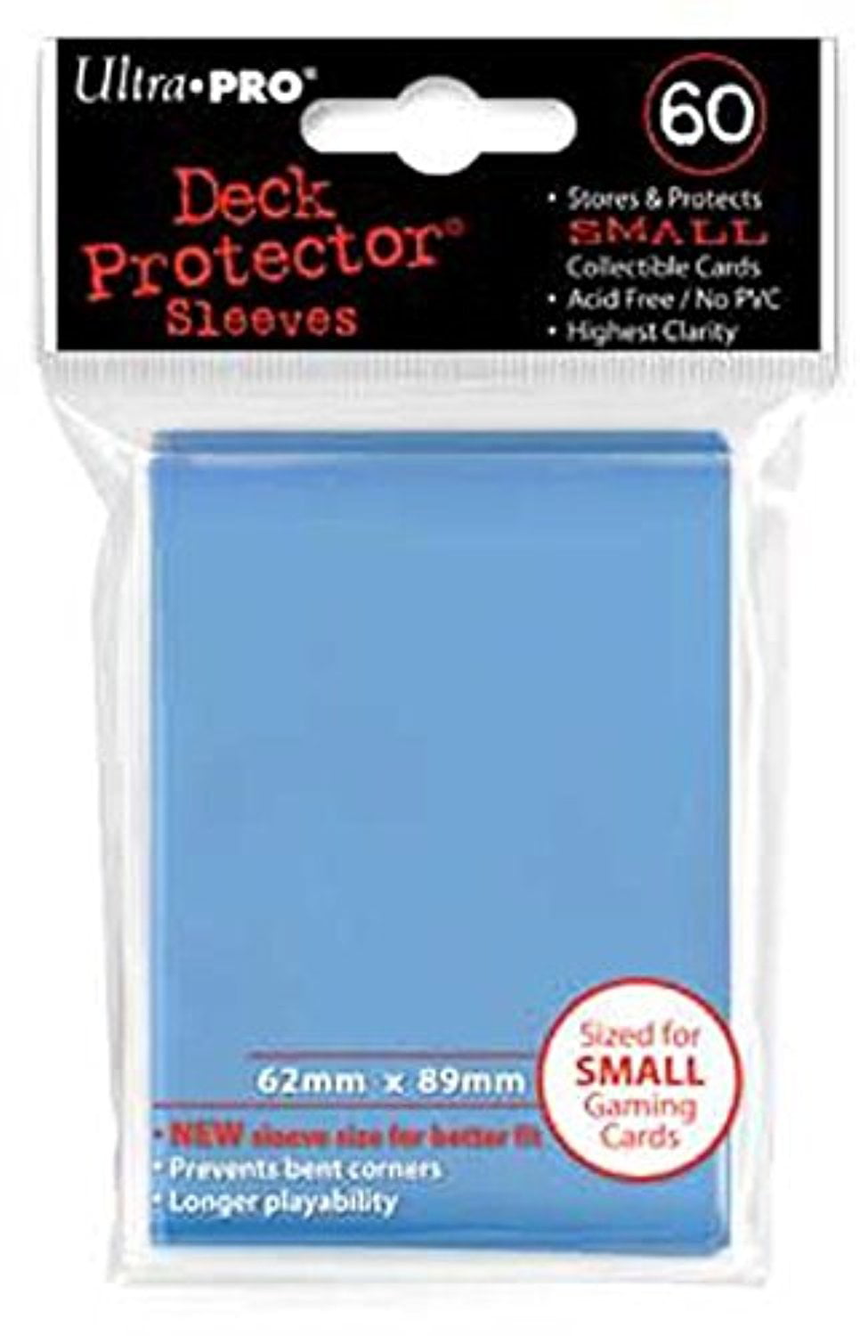 60 Light Blue Pro-Safe Small Size Deck Protector Sleeves YuGiOh 