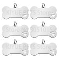 thumbnail image 1 of 100PCS Stainless Steel Blank Dog Tag Anti-lost Engraved Pet Animal Collar Accessories Personalized Cat Puppy ID Plate Name Tags ShopWise Round, 1 of 13