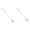 A 1PCS & C 1PCS, variant on YWIYIUD 1PC Stainless Steel Mixing Spoon, Extra Long Spoons for Stirring, 11/12 Inch Spiral Stir Spoon for Bartenders, Home Bar Mixing Making Spoon