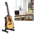 thumbnail image 3 of Mini Adornos Musicales, Modelo De Guitarra De Madera En Miniatura Duradero, Caja De Regalo Vívida, Embalaje De 3,9 Pulgadas Con Caja De Almacenamiento Para Decoración De Casa De, 3 of 7