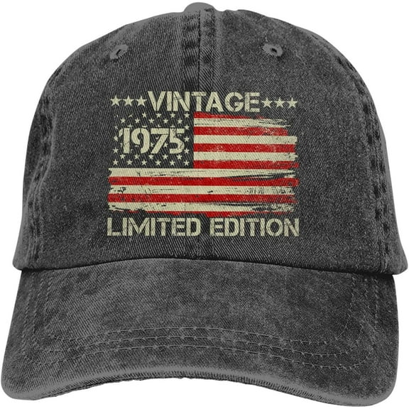 50th Birthday Gifts for Him Her Vintage 1975 Hat for Men Women Cool 50th Birthday Gifts